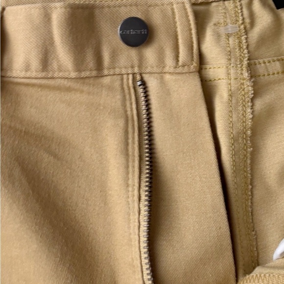 Carhartt Men’s 9” Relaxed Fit Short Khaki Size 34 Stretch - Picture 4 of 8